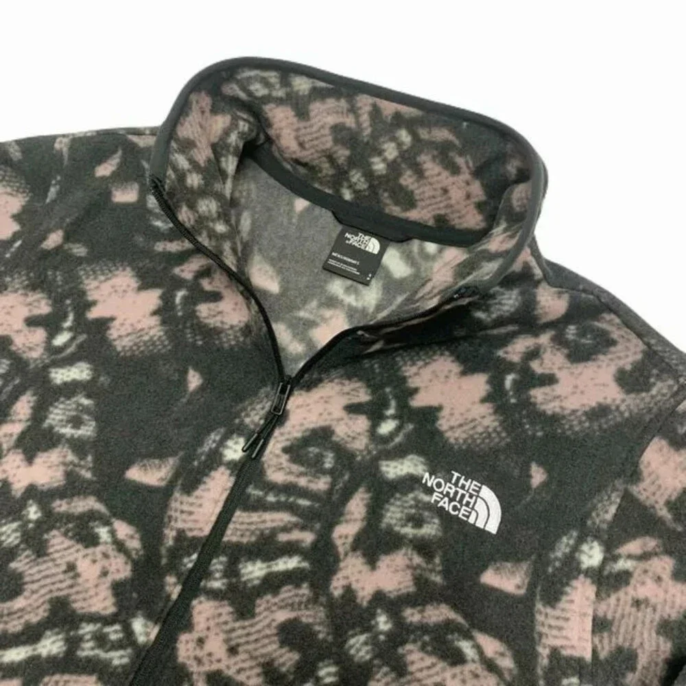The North Face Alpine 100 1/2 Zip Jacket Men Small Multi Fleece Full Zip SGN1569